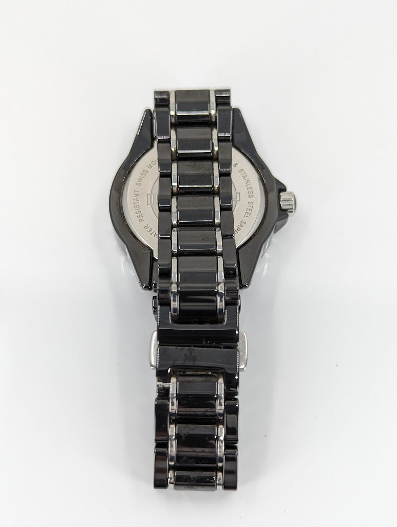 MICHAEL HILL Ladies Watch Diamond Swiss Movement