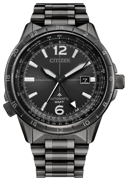 CITIZEN Promaster Air GMT Automatic Sky Series Stainless Steel Gray Dial | NB6045-51H