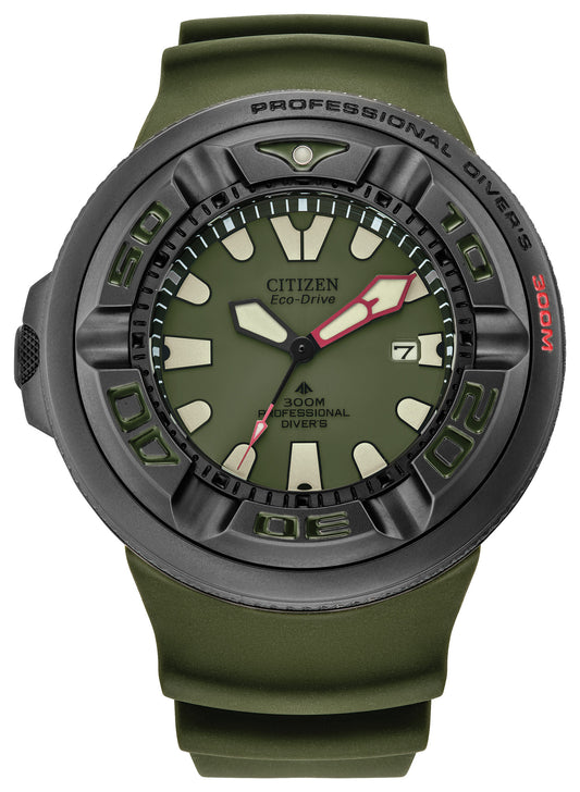 CITIZEN Eco-Drive Promaster Dive Ecozilla Green | BJ8057-09X