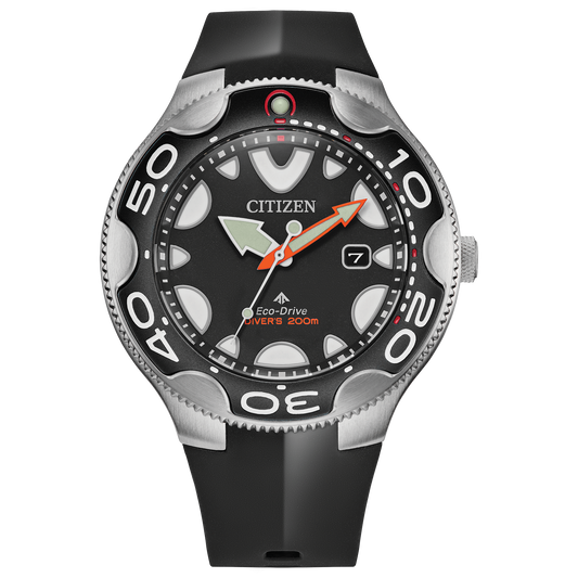 CITIZEN Promaster Orca Eco-Drive Diver Black Silver | BN0230-04E