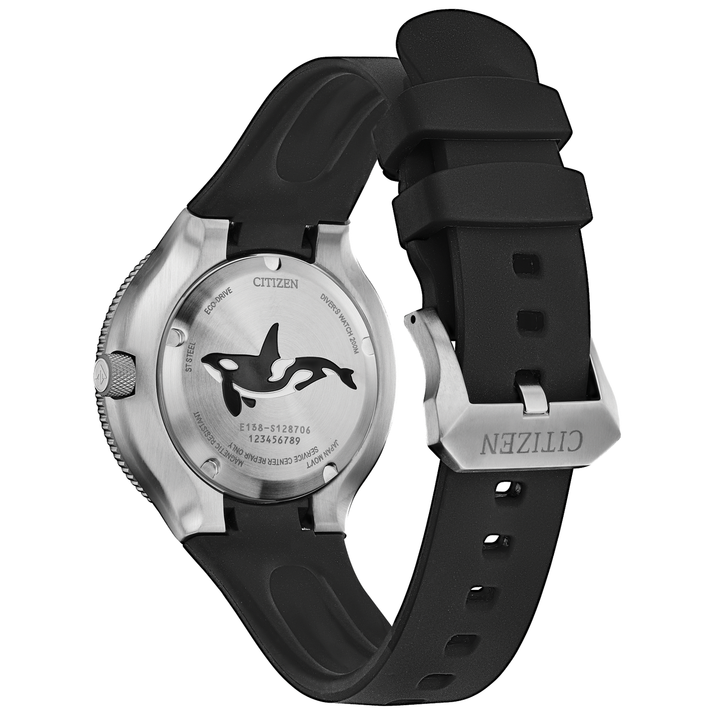 CITIZEN Promaster Orca Eco-Drive Diver Black Silver | BN0230-04E