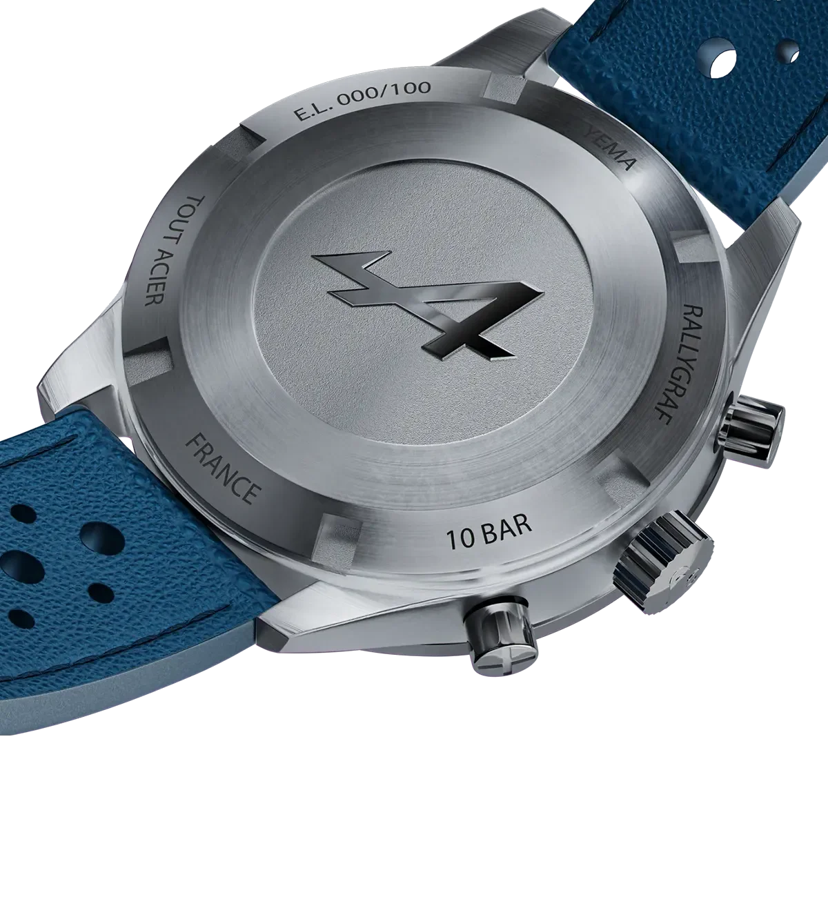 YEMA Rallygraf Alpine Cup Series Limited Edition 41mm | YRAL25ALP.CH-GG33S