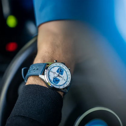 YEMA Rallygraf Alpine Cup Series Limited Edition 41mm | YRAL25ALP.CH-GG33S