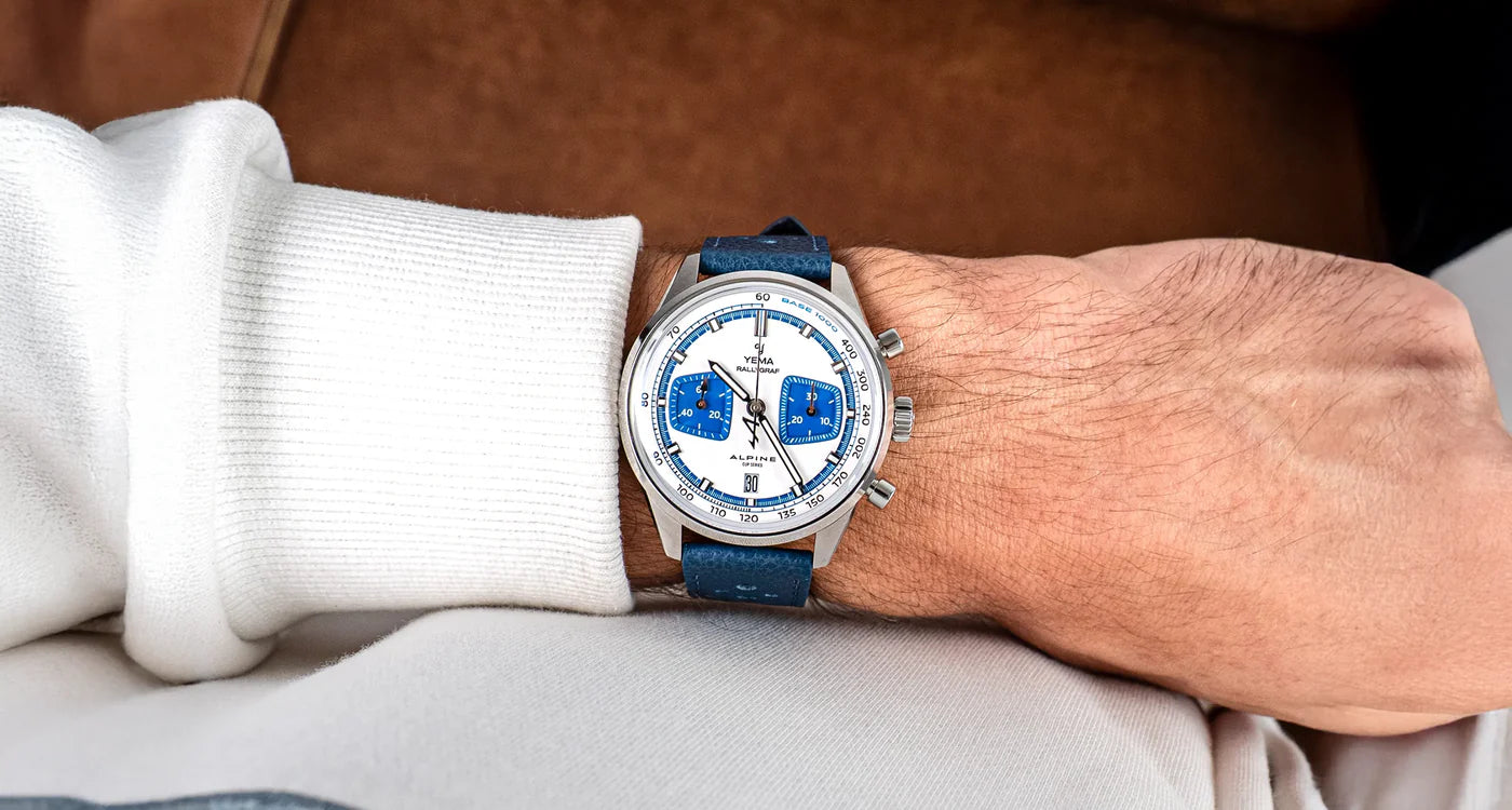 YEMA Rallygraf Alpine Cup Series Limited Edition 41mm | YRAL25ALP.CH-GG33S