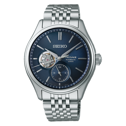 SEIKO Presage Classic Series Open Heart in Ai-iro Japanese Blue Automatic | SPB527