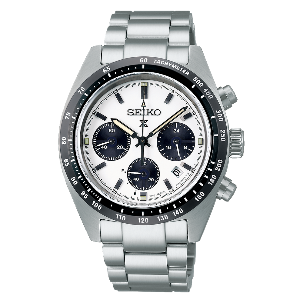 SEIKO Prospex Speedtimer Solar Chronograph White 39mm | SSC813
