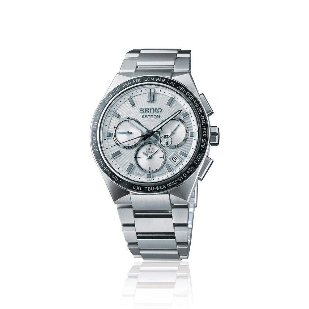 SEIKO Astron Titanium Silver Dial 43mm | SSH117