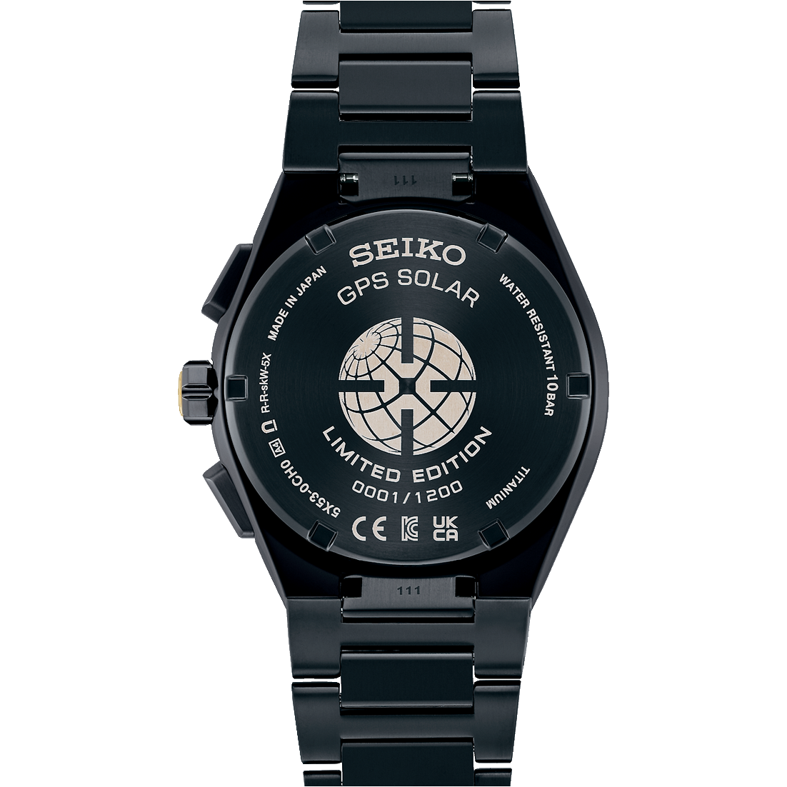 SEIKO Astron Morning Star Solar GPS Titanium Limited Edition Black S Bezel House
