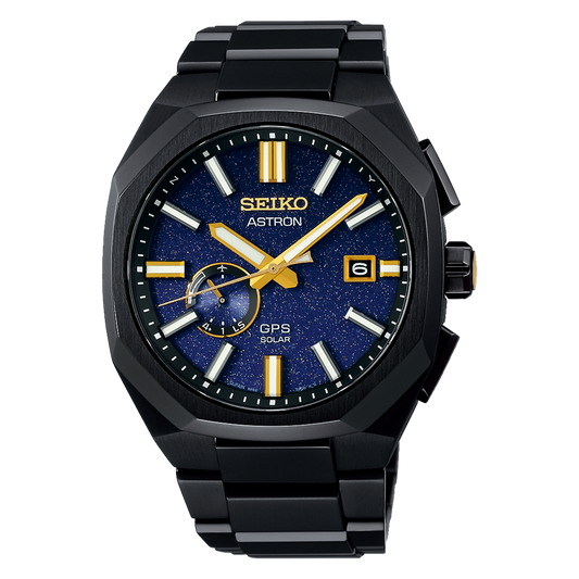 SEIKO Astron Morning Star Solar GPS Titanium Limited Edition Black | SSJ021