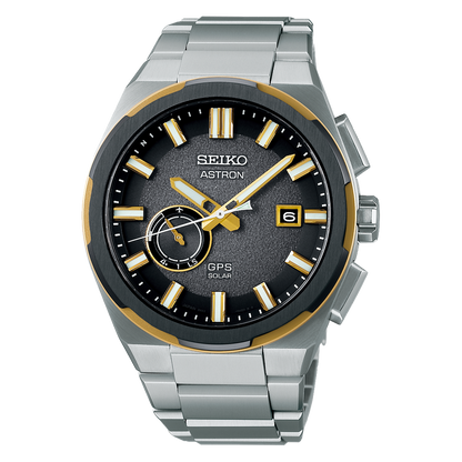 SEIKO Astron GPS Solar Black & Gold | SSJ026