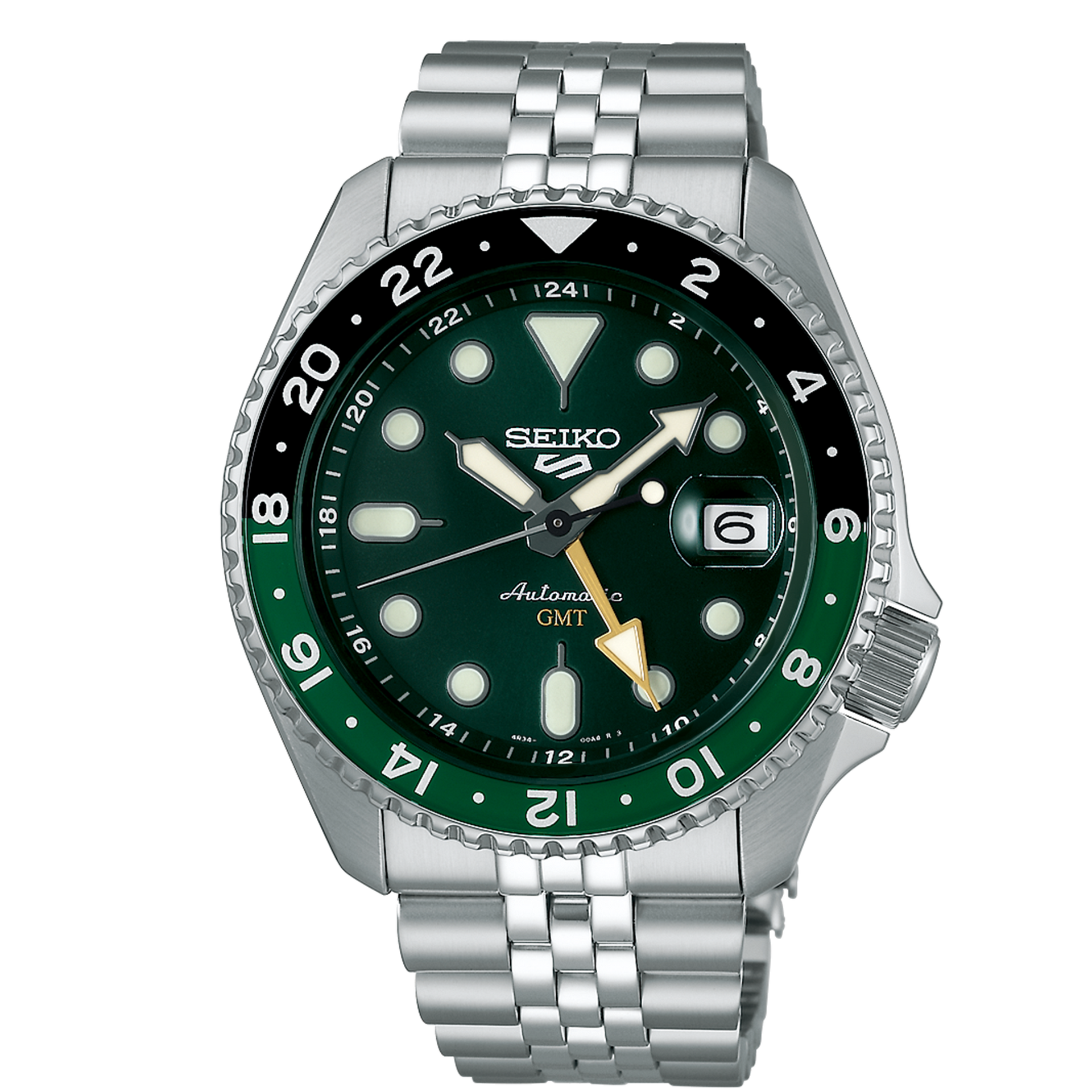 SEIKO Sports Green Dial GMT SSK035 – Bezel House