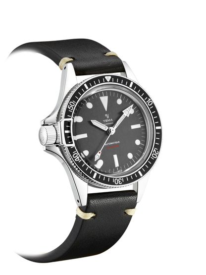 YEMA Superman 500 Destro Limited Edition Leather 39mm | YSUP22LHD39-CA62S