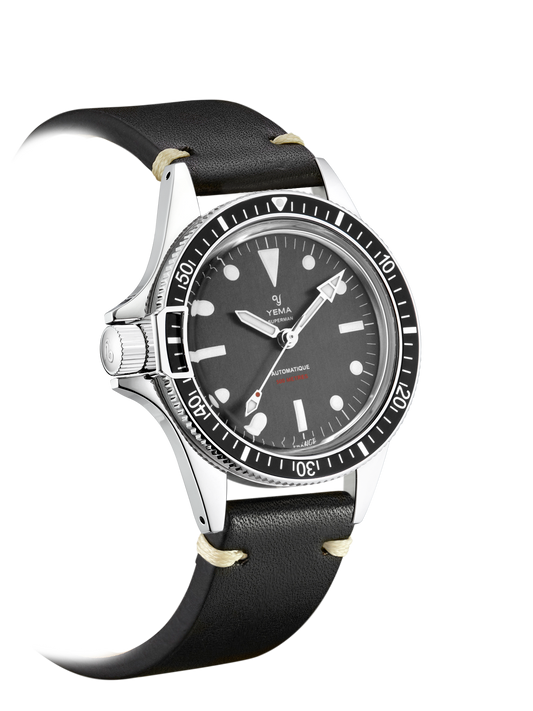YEMA Superman 500 Destro Limited Edition Leather 39mm | YSUP22LHD39-CA62S