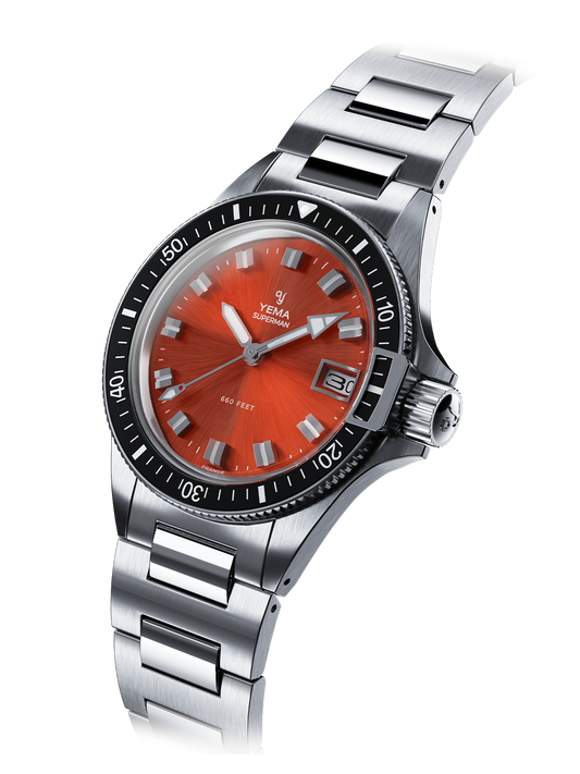 YEMA Superman Heritage Quartz Stainless Steel | YMHF1574-LM