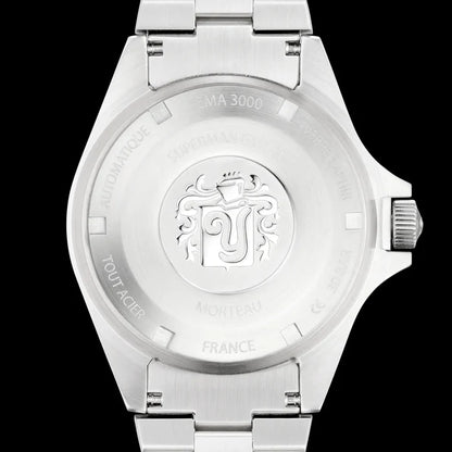 YEMA Superman Worldtime GMT Steel 41mm | YGMT21A41-AMS