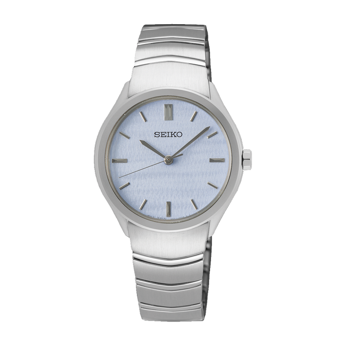 SEIKO Discover More Quartz Blue Silver Bracelet | SUR549P1