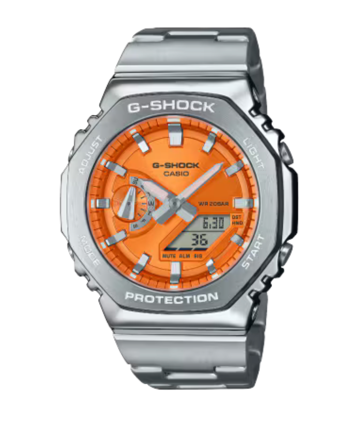 CASIO G-Shock 2100 Orange Dial | GM-2110D-4A