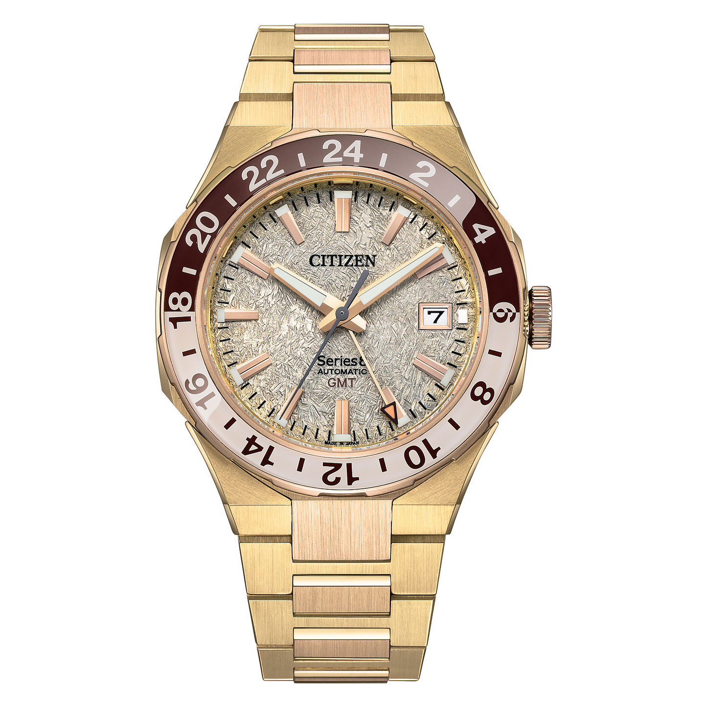 CITIZEN Series8 880 GMT Limited Edition Gold Tone Dial  | NB6032-53P