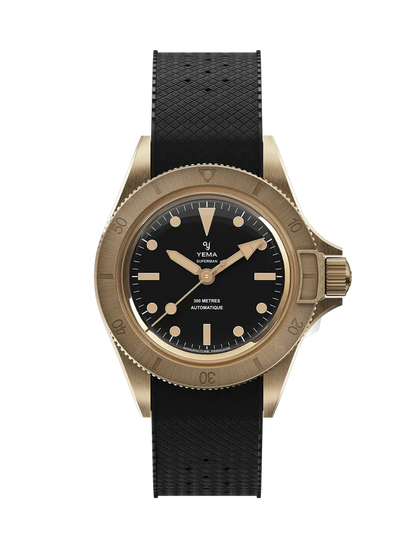 YEMA Superman Bronze CMM.10 Black Limited Edition 39mm | 11.13.36.ZN.U6