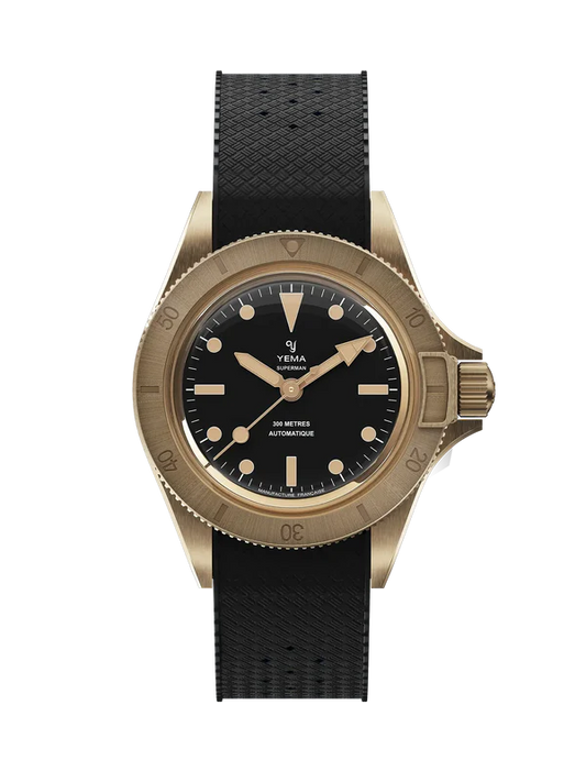 YEMA Superman Bronze CMM.10 Black Limited Edition 41mm | 11.13.36.ZE.U6