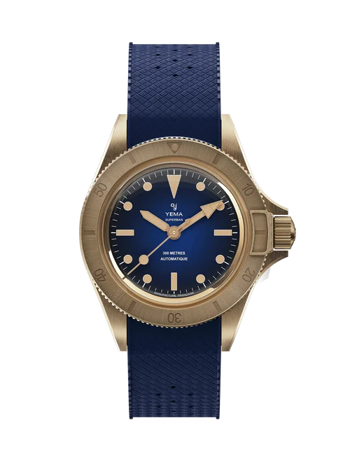 YEMA Superman Bronze CMM.10 Blue Limited Edition 41mm | 11.13.35.ZE.U5
