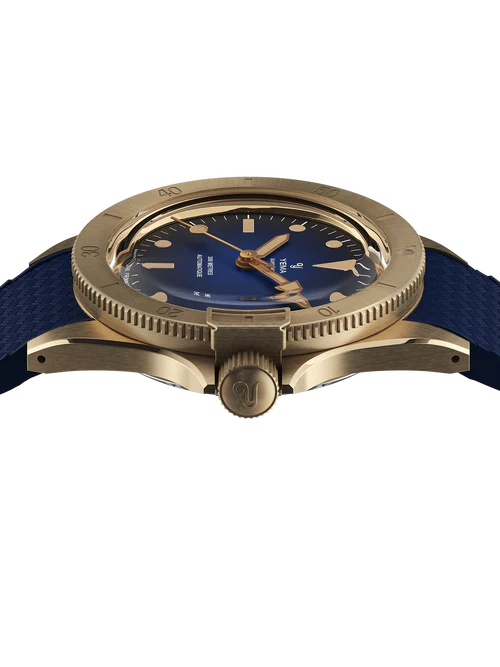 YEMA Superman Bronze CMM.10 Blue Limited Edition 41mm | 11.13.35.ZE.U5
