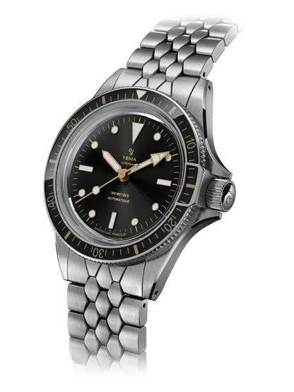 YEMA Superman Gilt CMM.10 Black Dial 41mm | 12.14.66.SE.M2