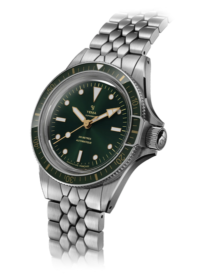 YEMA Superman Gilt CMM.10 Green Dial 39mm | 12.14.44.SN.M2