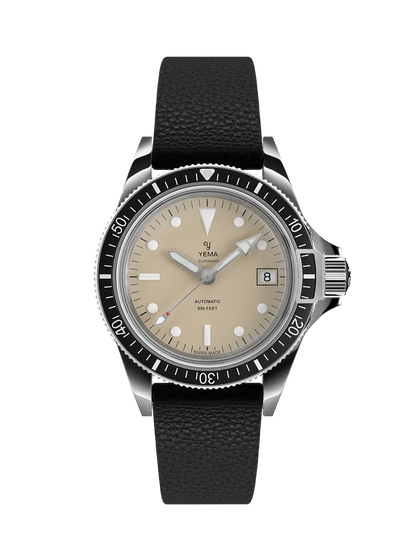 YEMA Superman Heritage Leather Strap 41mm | YSUP25A41-E90S