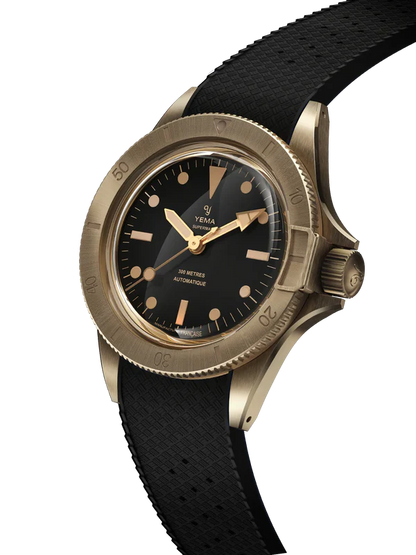 YEMA Superman Bronze CMM.10 Black Limited Edition 39mm | 11.13.36.ZN.U6