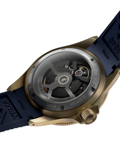 YEMA Superman Bronze CMM.10 Blue Limited Edition 41mm | 11.13.35.ZE.U5