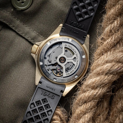 YEMA Superman Bronze CMM.10 Black Limited Edition 41mm | 11.13.36.ZE.U6