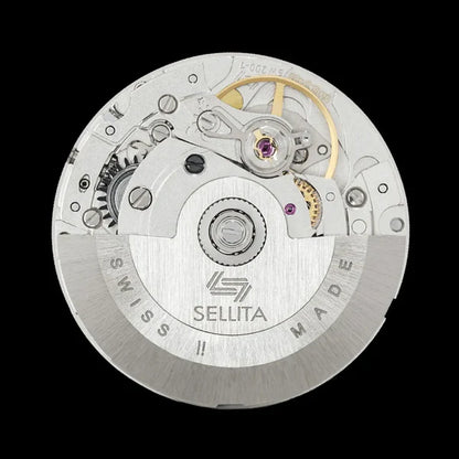 YEMA Flygraf Pilot Sector Dial Steel  Bracelet 38.5mm | YFLY25-ZMS