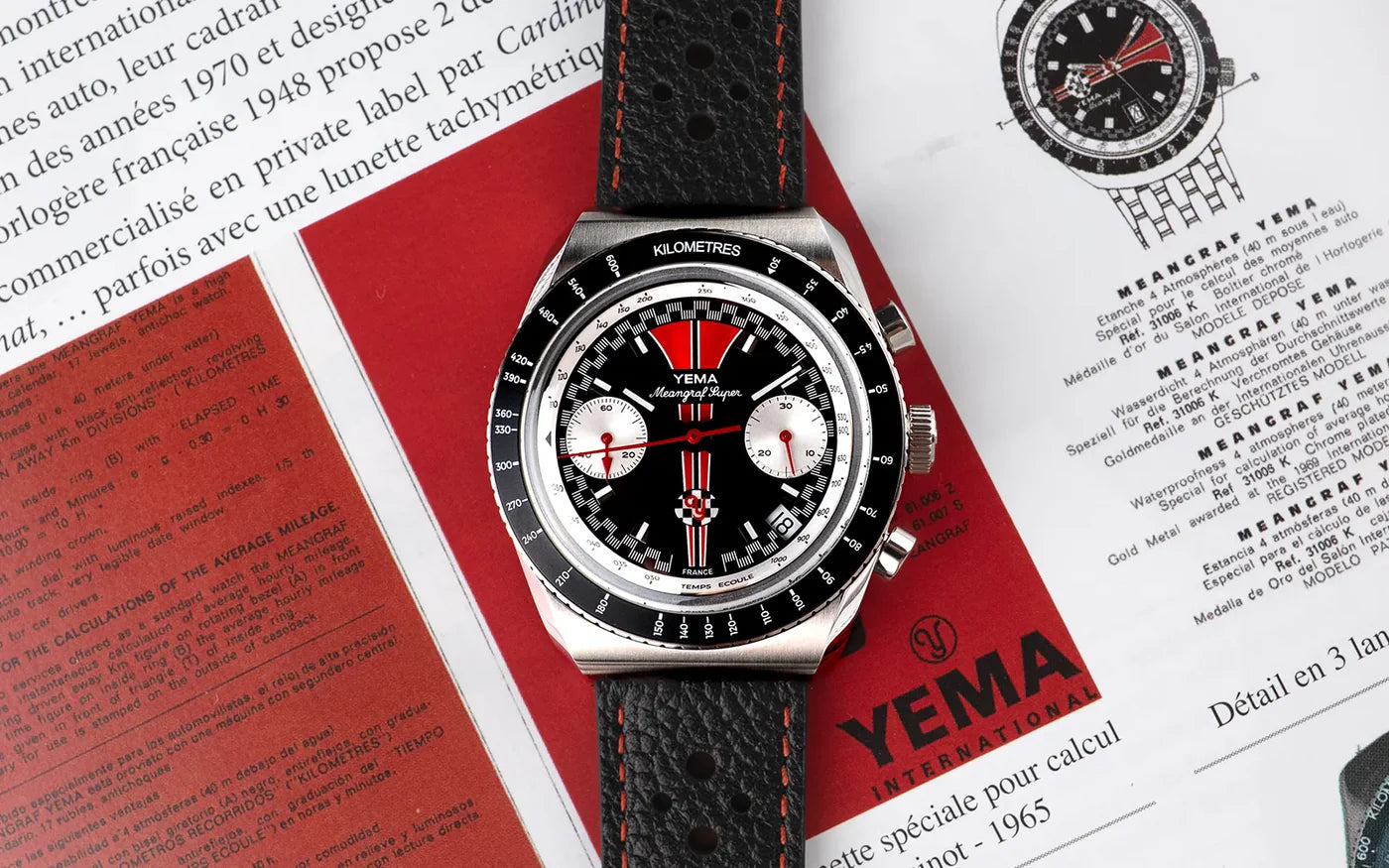 YEMA Meangraf Super Japan Limited Edition 39mm | YMEAN24JP-AA33LS