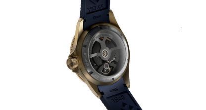 YEMA Superman Bronze CMM.10 Blue Limited Edition 41mm | 11.13.35.ZE.U5