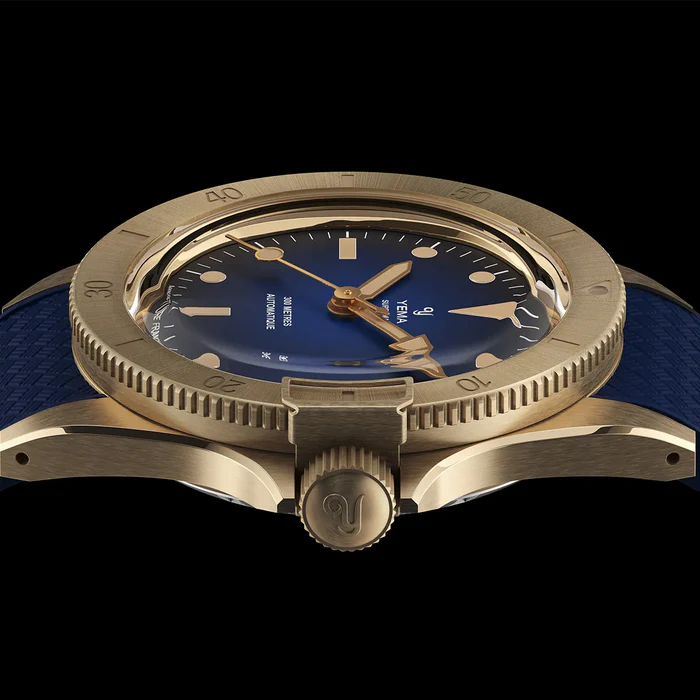 YEMA Superman Bronze CMM.10 Blue Limited Edition 41mm | 11.13.35.ZE.U5