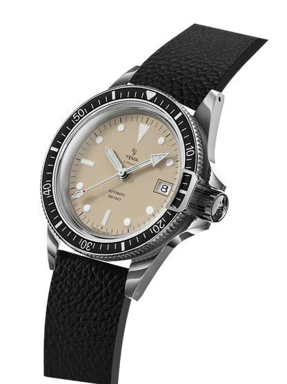 YEMA Superman Heritage Leather Strap 39mm | YSUP25A39-E90S