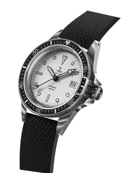 YEMA Superman Heritage Leather Strap 39mm | YSUP25A39-B90S
