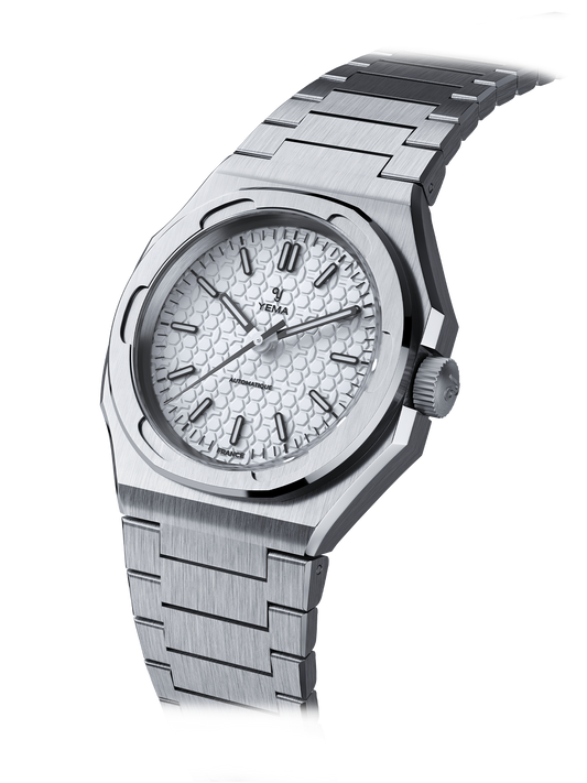 YEMA Urban Traveller White Honeycomb Dial | YWTR23-FMS