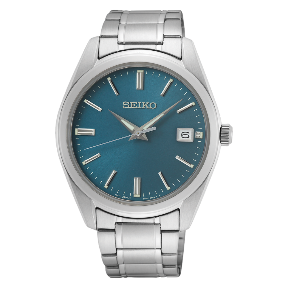 SEIKO Discover Essentials Quartz Blue Sunray Dial Sapphire Crystal | SUR525
