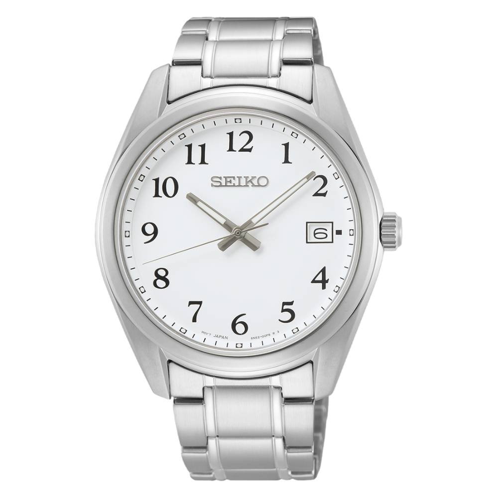 SEIKO Discover Essentials Quartz Silver Dial  | SUR459