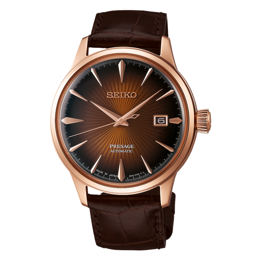 SEIKO Presage Cocktail Time "Manhattan" Brown Dial | SRPB46