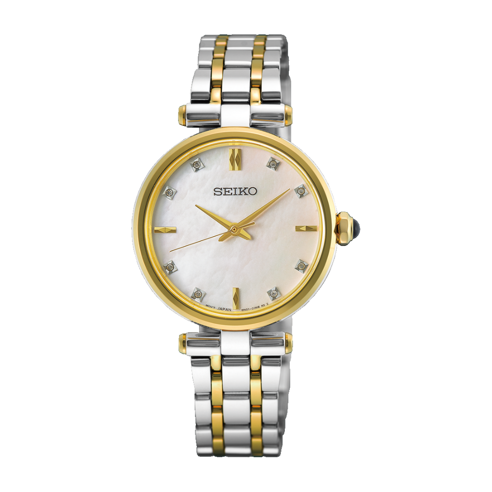 SEIKO Discover More White Mother of Pearl Ladies | HGH007