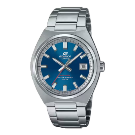 CASIO Edifice Sapphire 3-Hand Analog Blue Dial | EFB-109D-2AVCF