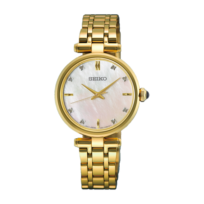 SEIKO Discover More Gold Tone Stainless Steel | HGH008