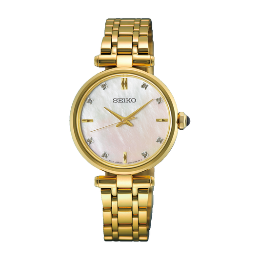 SEIKO Discover More Gold Tone Stainless Steel | HGH008