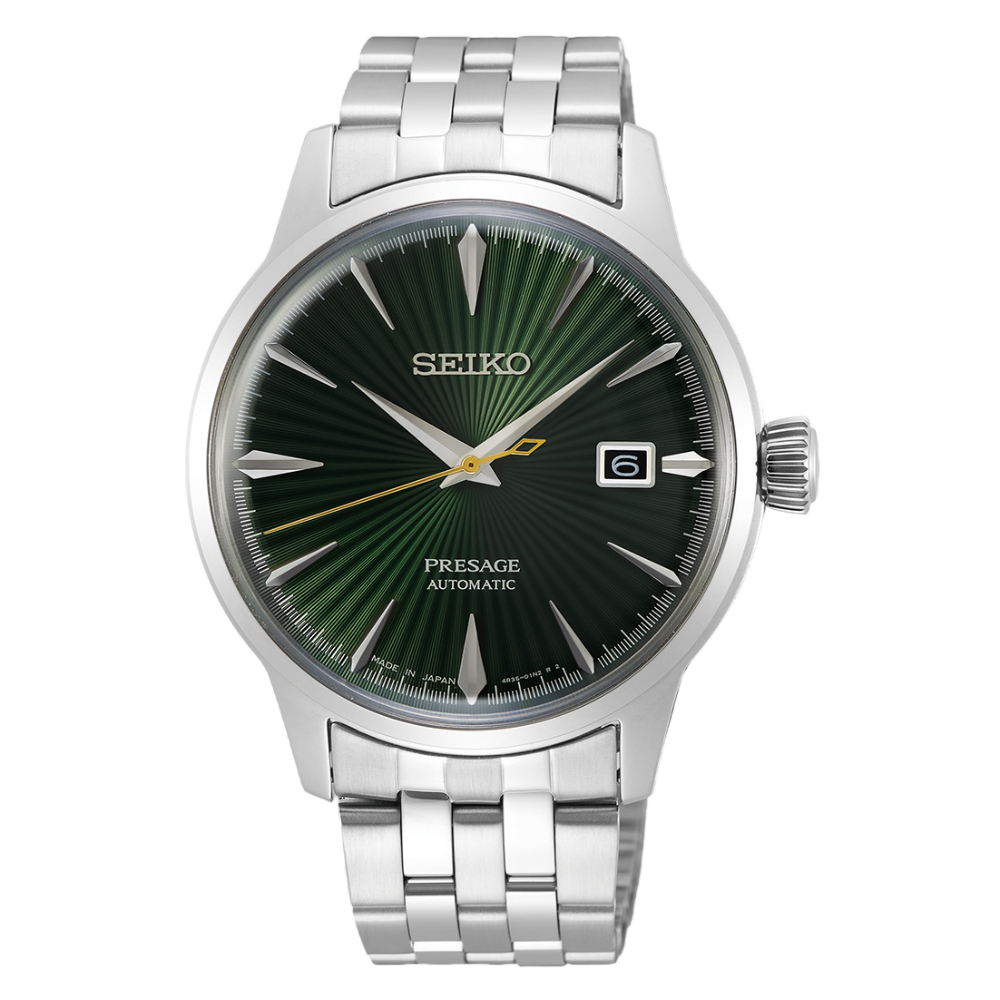 SEIKO Presage Cocktail Time ‘Mockingbird’ Green Dial | SRPE15
