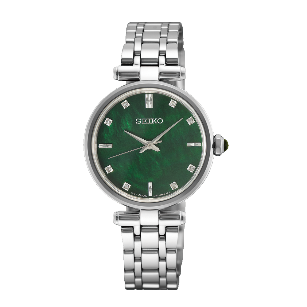SEIKO Discover More Green Mother of Pearl Dial Ladies | HGH006