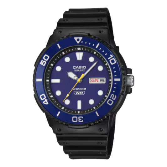 CASIO Quartz Resin Band Blue Dial | MRW230H-2EV