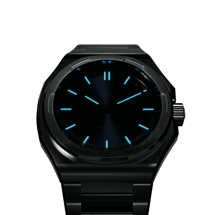 YEMA Urban Traveller Sunray Dial Steel Bracelet 39mm | YWTR25-GMS